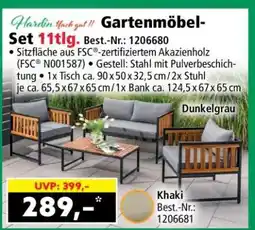 Norma Gartenmöbel-Set 11tlg Angebot