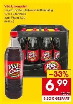 Netto Marken-Discount Vita Limonaden Angebot