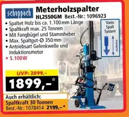 Norma Meterholzspalter HL2550GM Angebot