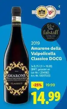 Lidl Amarone della Valpolicella Classico DOCG Angebot