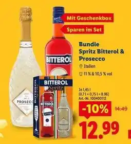 Lidl Bundle Spritz Bitterol & Prosecco Angebot