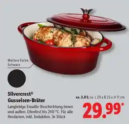 Lidl Silvercrest Gusseisen-Bräter Angebot
