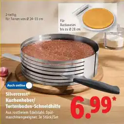 Lidl Silvercrest Kuchenheber/Tortenboden-Schneidhilfe Angebot