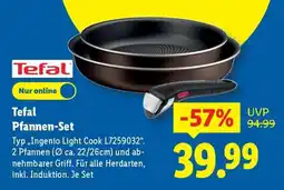 Lidl Tefal Pfannen-Set Angebot