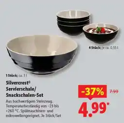 Lidl Silvercrest Servierschale/Snackschalen-Set Angebot