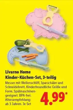 Lidl Livarno Home Kinder-Küchen-Set, 3-teilig Angebot
