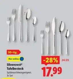 Lidl Silvercrest Tafelbesteck Angebot