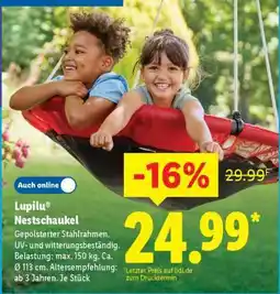 Lidl Lupilu Nestschaukel Angebot
