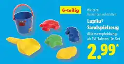 Lidl Lupilu Sandspielzeug Angebot