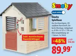 Lidl SMOBY Spielhaus Angebot