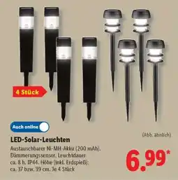 Lidl LED-Solar-Leuchten Angebot