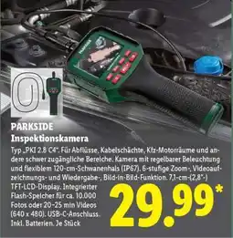 Lidl PARKSIDE Inspektionskamera Angebot