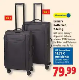 Lidl Esmara Kofferset, 2-teilig Angebot