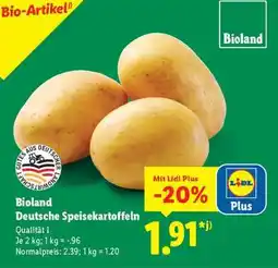 Lidl Bioland Deutsche Speisekartoffeln Angebot