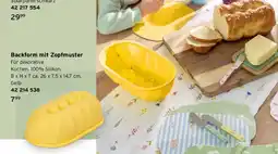 Tchibo Backform mit Zopfmuster Angebot