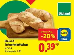 Lidl Bioland Steinofenbrötchen Angebot