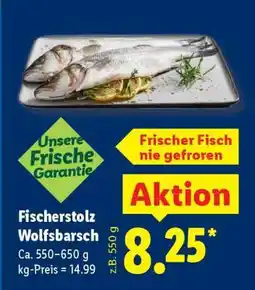 Lidl Fischerstolz Wolfsbarsch Angebot