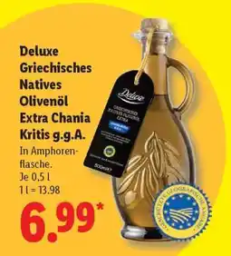 Lidl Deluxe Griechisches Natives Olivenöl Extra Chania Kritis g.g.A Angebot