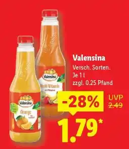 Lidl Valensina Angebot