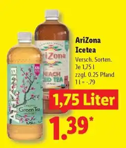 Lidl AriZona Icetea Angebot
