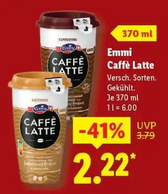 Lidl Emmi Caffè Latte Angebot
