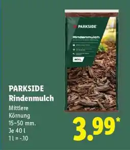Lidl PARKSIDE Rindenmulch Angebot