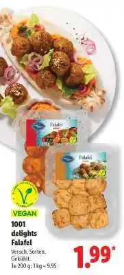Lidl 1001 delights Falafel Angebot