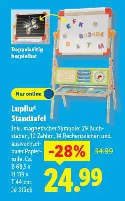 Lidl Lupilu Standtafel Angebot