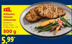 Lidl Grillmeister Schweinerückensteaks Angebot