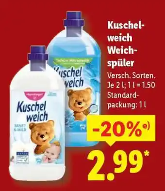 KUSCHELWEICH Weichspüler