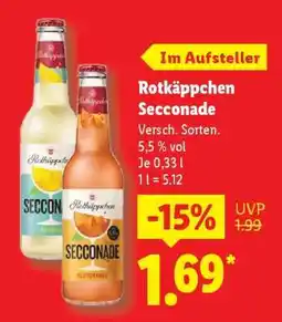 Lidl Rotkäppchen Seccoade Angebot