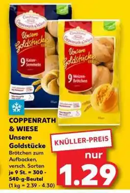 Kaufland COPPENRATH & WIESE Unsere Goldstücke Angebot