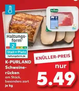Kaufland K-PURLAND Schweinerücken Angebot