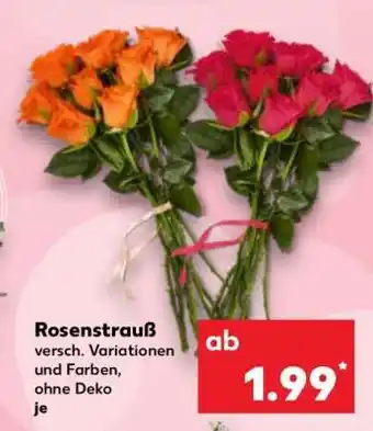 Kaufland Rosenstrauß Angebot