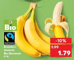 Kaufland Ecuador./dominik. Bio-Bananen je kg Angebot