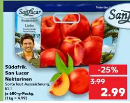 Kaufland San Lucar Nektarinen Angebot