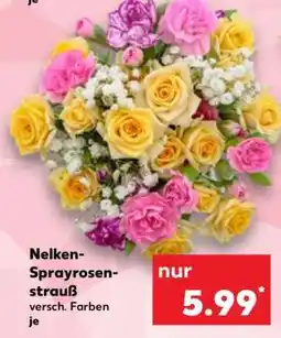 Kaufland Nelken-Sprayrosenstrauß Angebot