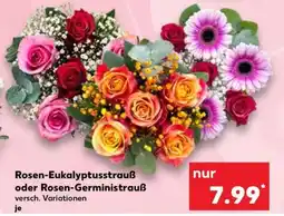 Kaufland Rosen-Eukalyptusstrauß oder Rosen-Gerministrauß Angebot