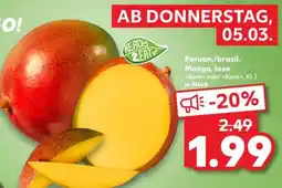 Kaufland Peruan./brasil. Mango, lose Angebot