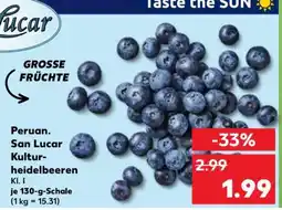 Kaufland San Lucar Kultur-heidelbeeren Angebot