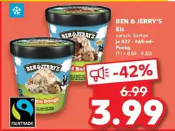 Kaufland BEN & JERRY’S Eis Angebot