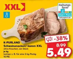 Kaufland K-PURLAND Schweinenacken/-kamm XXL Angebot