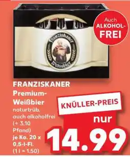 Kaufland FRANZISKANER Premium- Weißbier Angebot