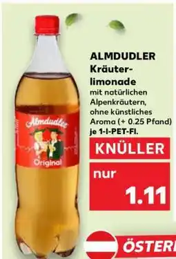 Kaufland Almdudler Kräuterlimonade Angebot