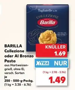 Kaufland BARILLA Collezione oder Al Bronzo Pasta Angebot