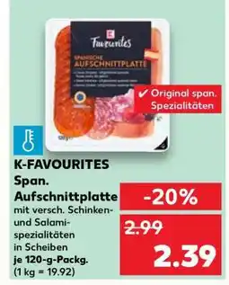 Kaufland K-FAVOURITES Span. Aufschnittplatte Angebot