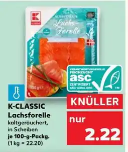 Kaufland K-CLASSIC Lachsforelle Angebot