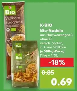 Kaufland K-BIO Bio-Nudeln Angebot