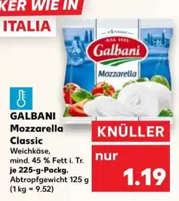 Kaufland GALBANI Mozzarella Classic Angebot