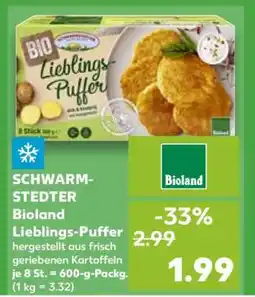 Kaufland SCHWARM-STEDTER Bioland Lieblings-Puffer Angebot